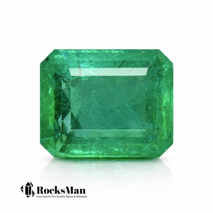 Natural Zambian Emerald – Vibrant Green, 4.20 Ct, Octagonal (Emerald) Cut - Image 2