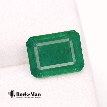 Natural Zambian Emerald – Rich Green, 4.74 Ct, Octagonal (Emerald) Cut