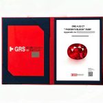 GRS Prestigious Platinum Rarity Awarded 4.02 ct Pigeon Blood Ruby – No Heat, Mozambique - Image 3