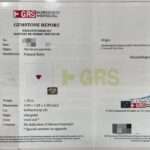 Exceptional Pigeon Blood Ruby – GRS Certified Unheated Mozambique Ruby, 1.30 Ct, Trillion Cut - Image 2