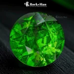 5.68 ct demantoid garnet green untreated lotus certified natural gemstone