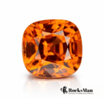 Exceptional Fanta Spessartine Garnet – Natural Burmese Garnet, 2.96 Ct, Cushion Cut