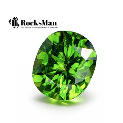 GIA Certified Natural Demantoid Garnet 2.77 Ct Oval Cut | Vivid Green High Fire