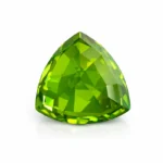 Natural Peridot – Bright Green, 11.68 Ct, Trillion Cut - Image 2
