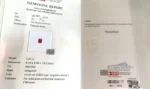 GRS Certified Pigeon’s Blood Ruby 2.02 Ct Unheated Mozambique - Image 2