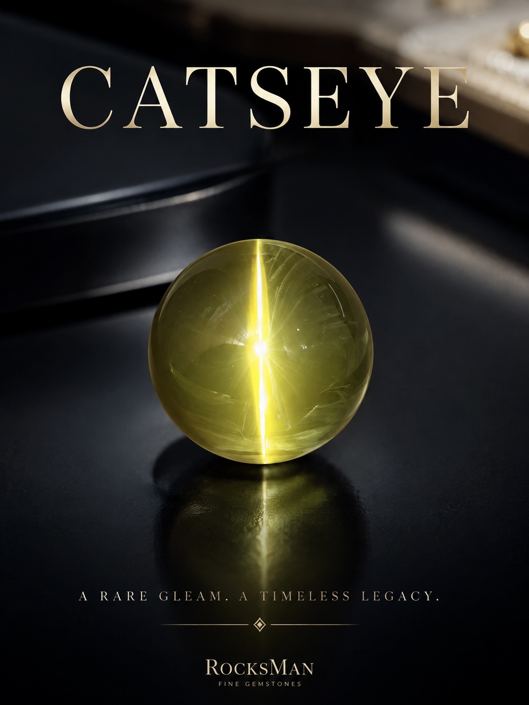 Over 50 Ct Cat's-Eye Chrysoberyl